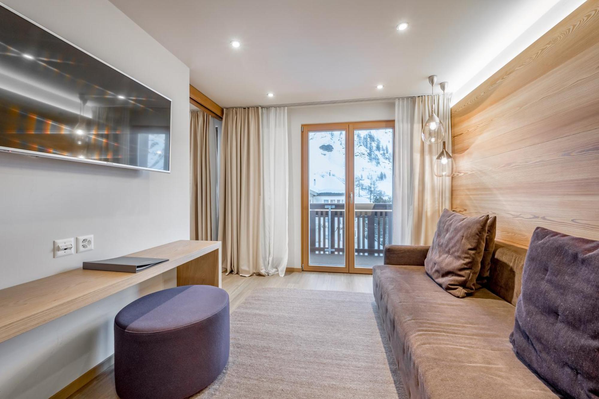 Chalet Silvretta Hotel & Spa Samnaun Exterior foto